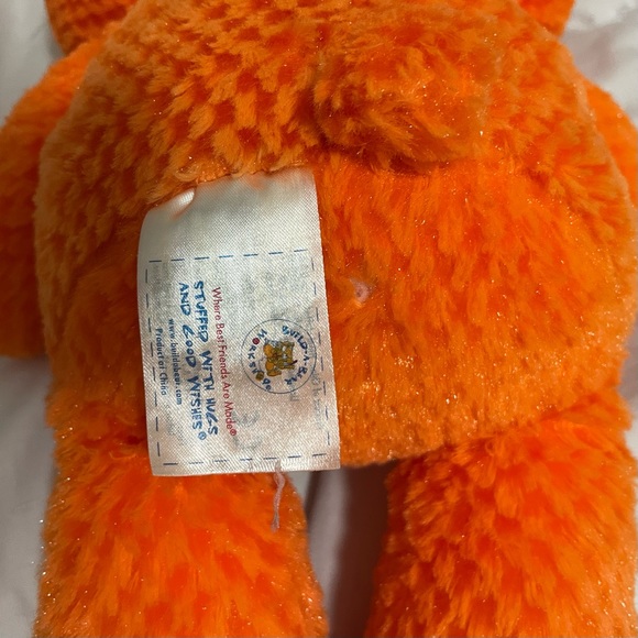 Build a Bear Hello Kitty Orange Halloween Pumpkin 2011 Waffle Pattern Plush - Picture 6 of 9